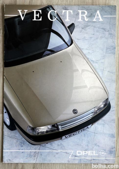 Opel Vectra brošura prospekt