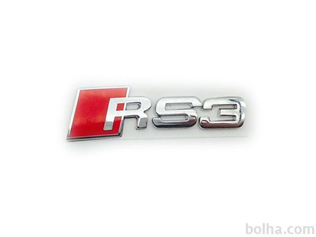 Audi emblem RS3 logo