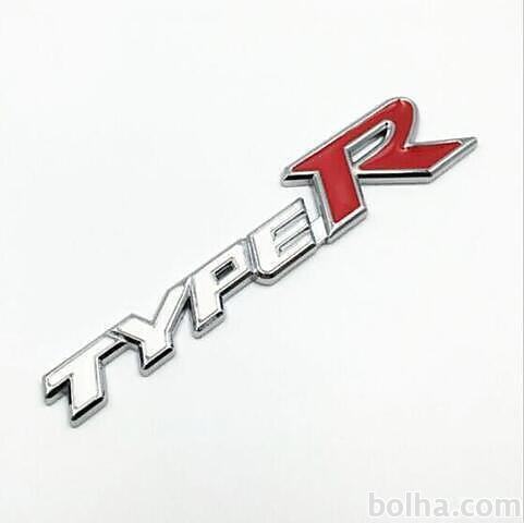 Honda Type-R emblem krom
