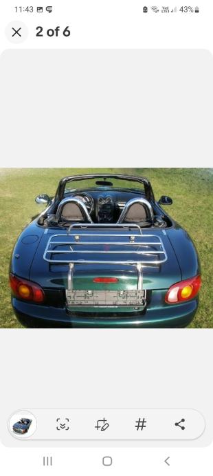 BONNET BRA For MAZDA MX-5 MX 5 1998 - 2005 STONEGUARD PROTECTOR TUNING | UK - View #9
