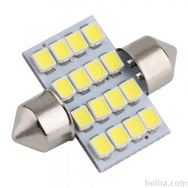 LED žarnica tip Festoon 31mm - 16diod