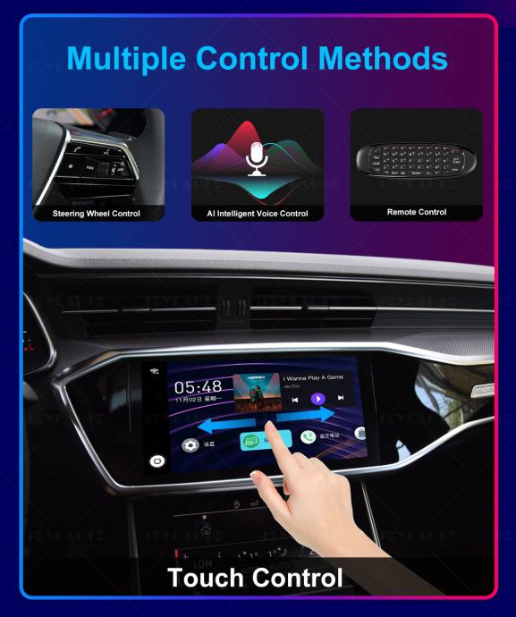 MMB Multimedia Box Streaming Adapter for Carplay and Android Auto