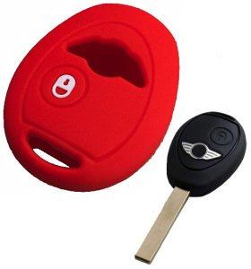 Silikonska zaščita za avto ključ SEL150 - Mini, rdeča