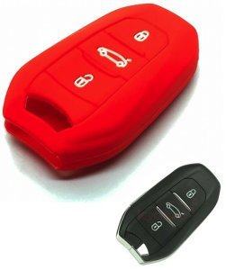 Silikonska zaščita za avto ključ SELR140 - Citroen, rdeča