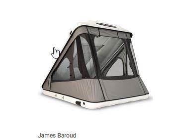 Strešni šotor James Baroud Discovery + tenda  PRODAM