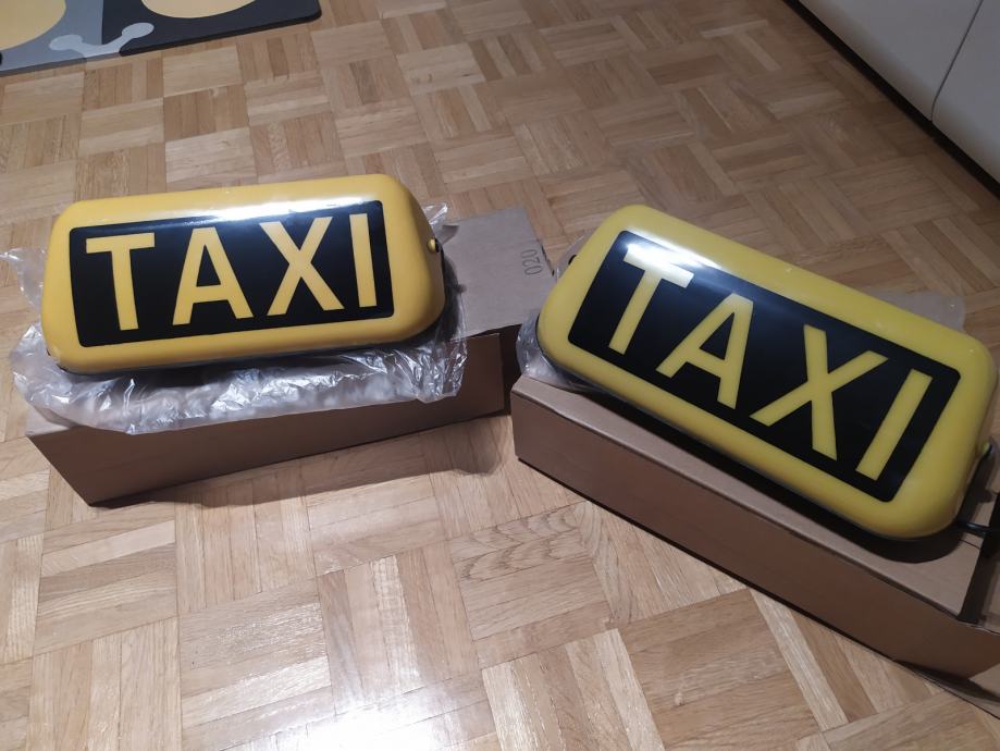 Taxi taksi magnetna tabla NOVO
