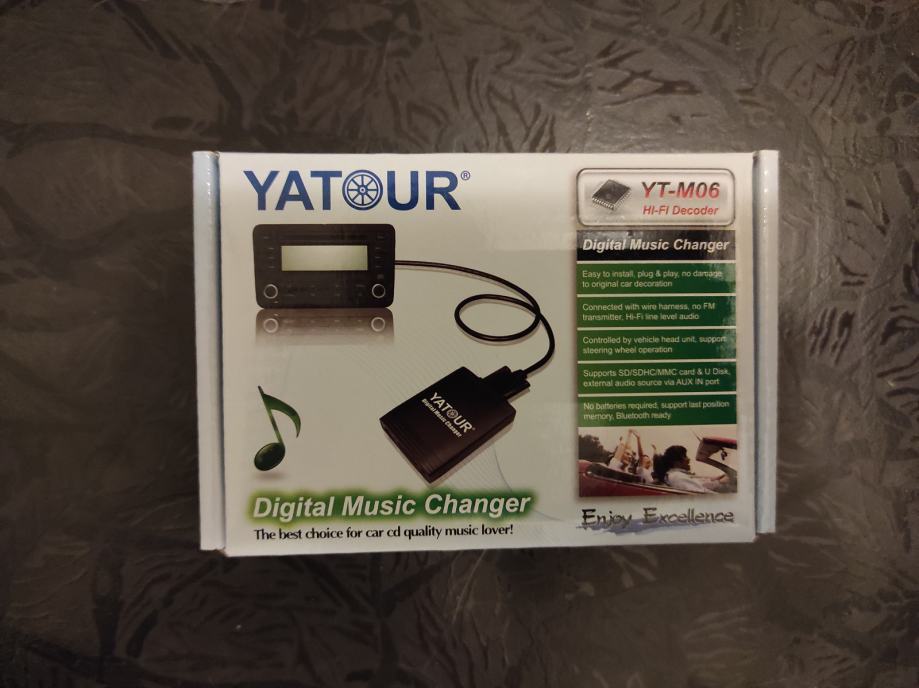 Yatour YT-M06 vmesnik AUX/MP3 player (USB, SD card) Citroen, Peugeot