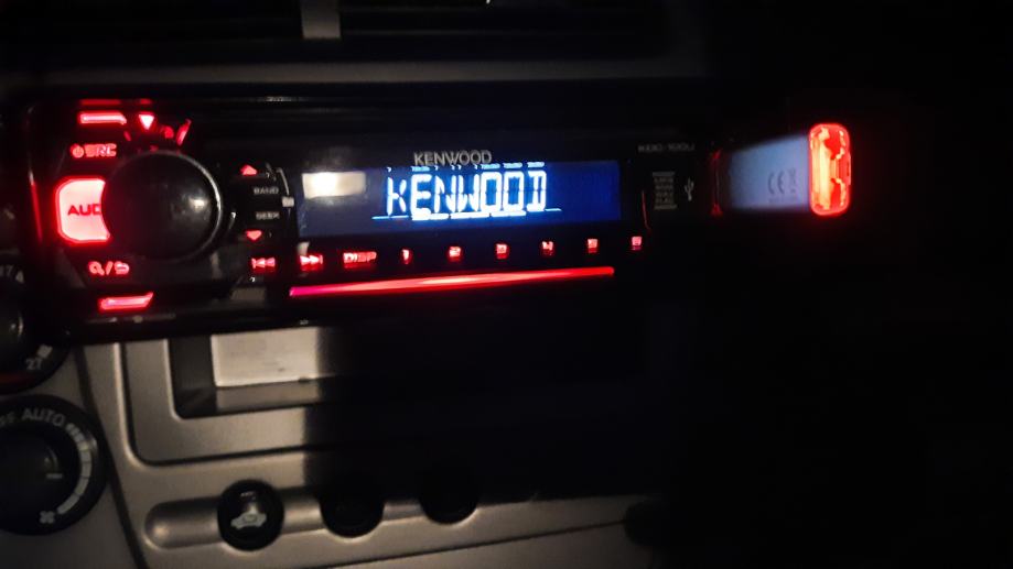 Kenwood MP3 USB AUX BLUETOOTH VMESNIK 4x50