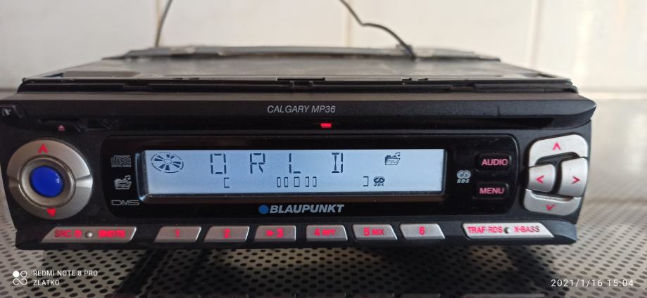AVTORADIO BLAUPUNKT CALGARY MP36