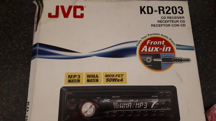 Avtoradio JVC KD-R203