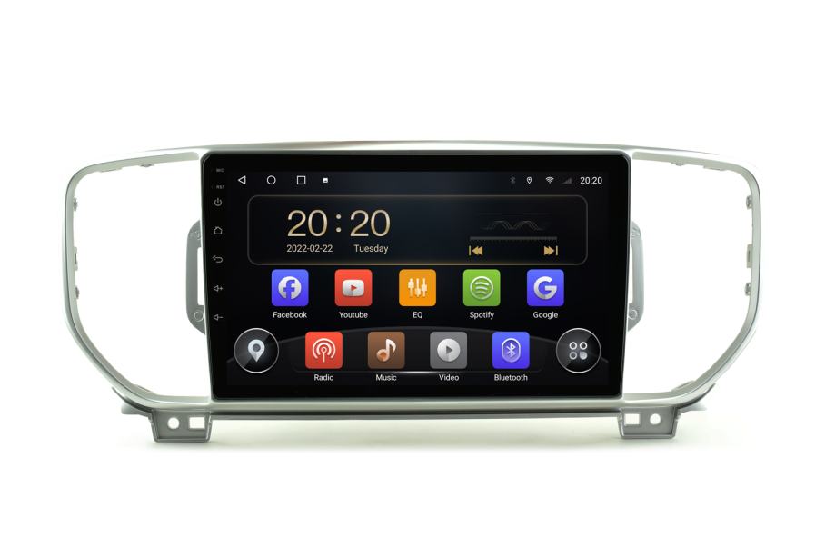 Avtoradio Android Kia Sportage MK4 9˝ 4GB T72