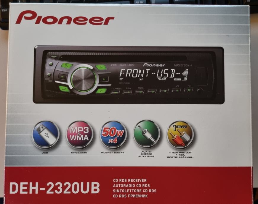 Prodam avtoradio PIONEER DEH-2320UB
