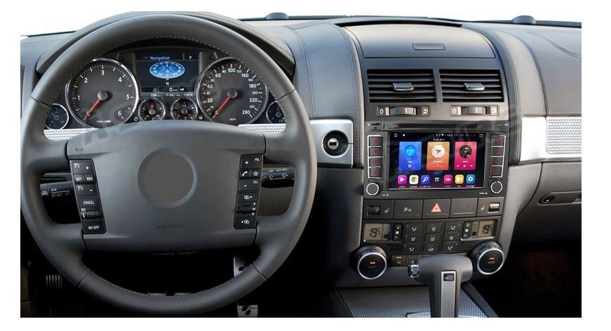 VW T5 TOUAREG original NAVIGACIJA GPS PARKIRNA KAMERA Android