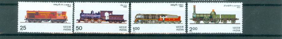 Indija 1976 železnica serija MNH**