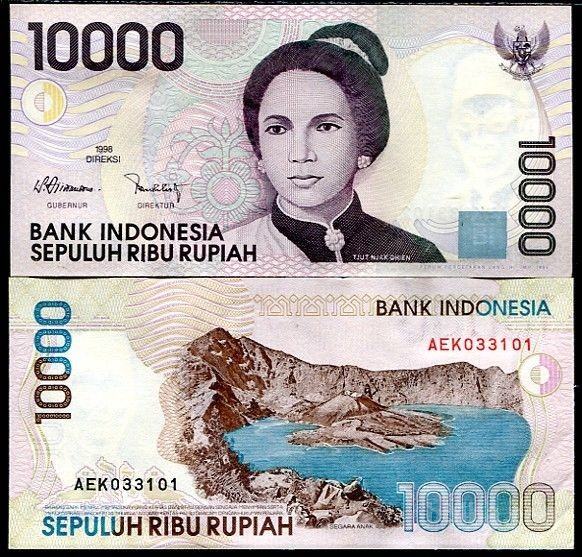 INDONEZIJA - 10.000 rupiah 1998/2003 UNC
