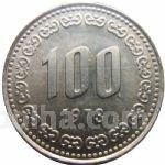 Kovanec J. Koreja 100 won 1973. Azija, odlično ohranjen (XF)
