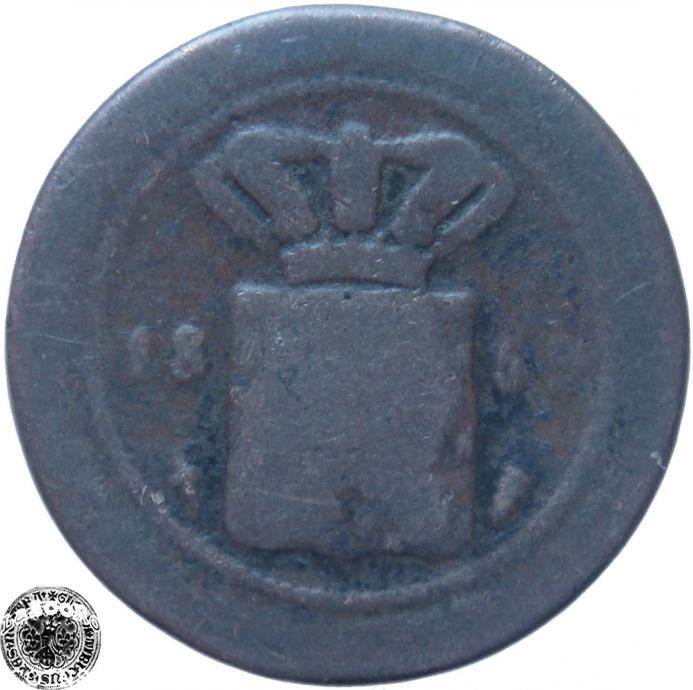 LaZooRo: Nizozemska vzhodna Indija 1/2 Cent 1859 G