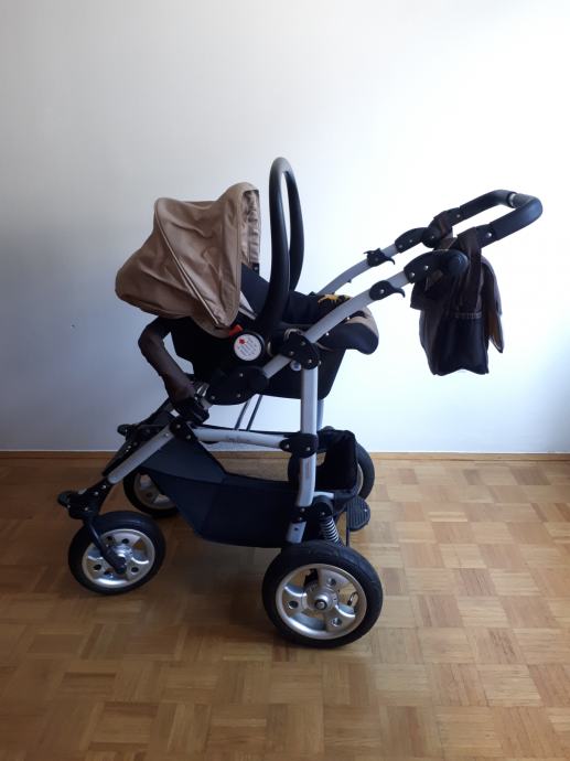 Otroški voziček BabyBoom 3v1
