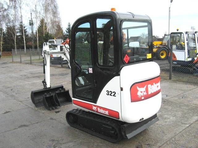 Miniescavatore Bobcat 322 Usato - Foto 7