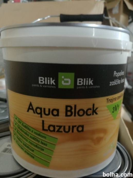 Aqua block lazura