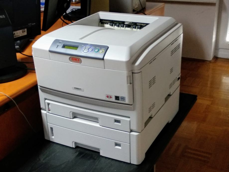 Laserski tiskalnik OKI C801 A3