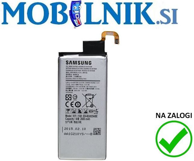 Original SAMSUNG Galaxy S6 EDGE baterija EB-BG925ABE G925
