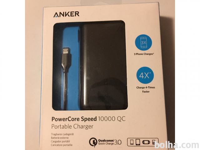 Powerbank - prenosna baterija ANKER - 10000QC