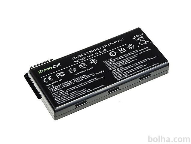 Baterija za MSI A5000 A6000 A6200 CR600 4400mAh