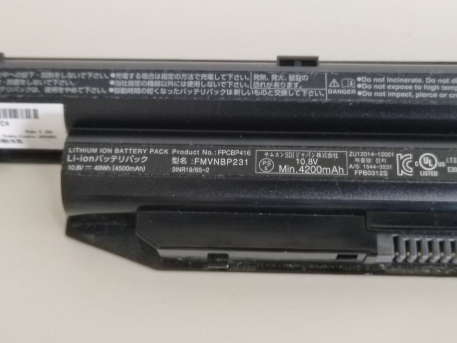 Batería Para Fujitsu-siemens Modelo 3s4000-g1s2-04, 11,1v, 4400mah/48,8wh, Li-ion, Recargable
