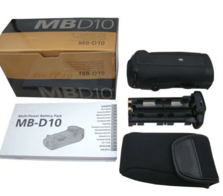 Nikon Battery Grip MB-D10 Vertical Grip z EN-EL 4a  in  polnilcem