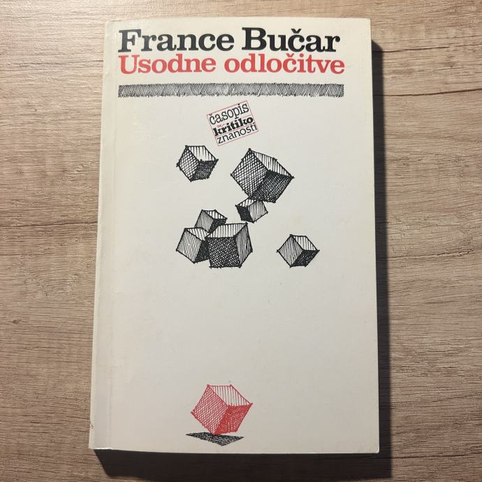 Knjiga USODNE ODLOČITVE, France Bučar - prodam