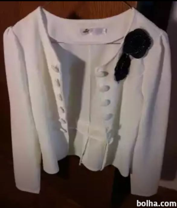 Bel, eleganten blazer/suknjič, S