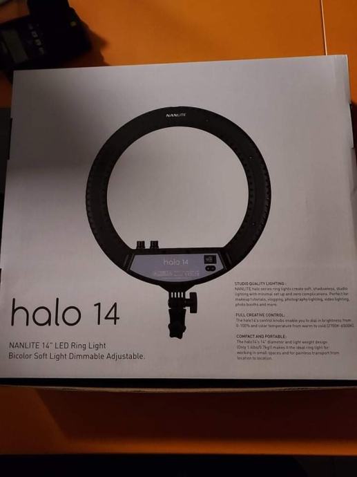 NANLITE HALO 14 LED Ring Light
