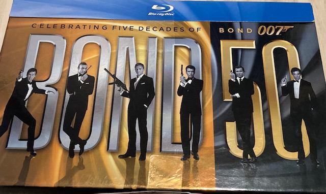 BOND 007  zbirateljska edicija 22 filmov  ob 50 letnici