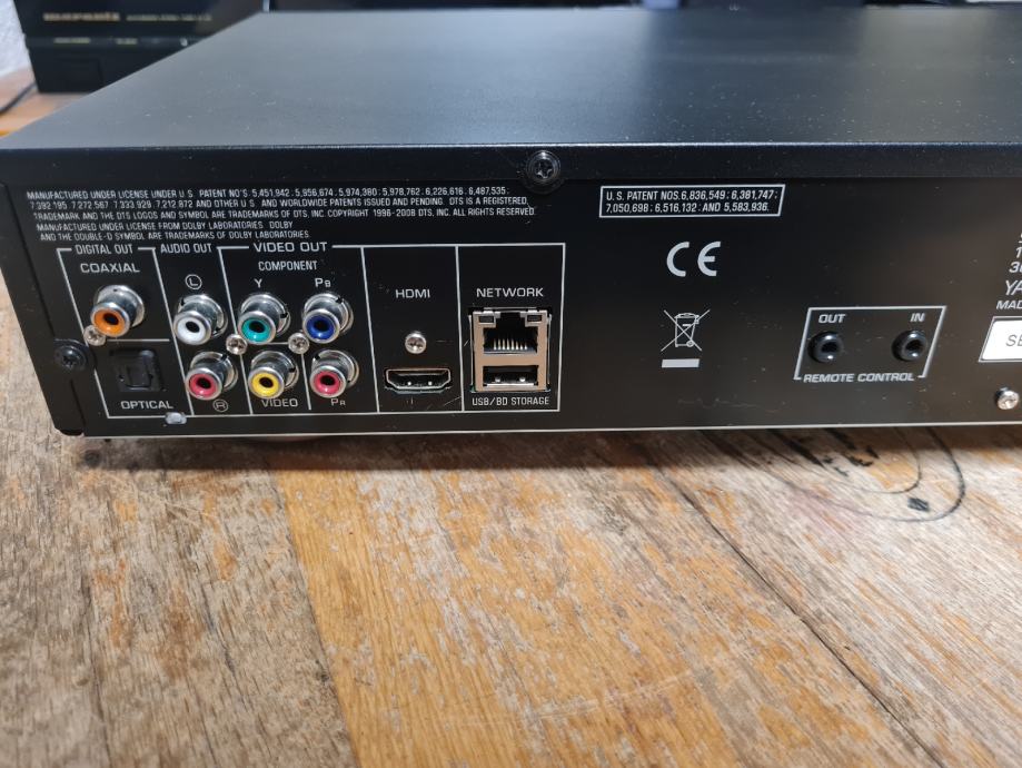 YAMAHA BDS667, BLURAY PLAYER