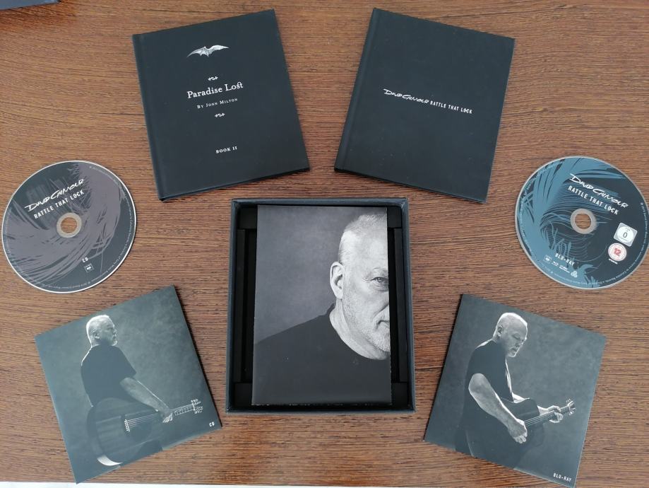 David Gilmour Rattle That Lock (Deluxe box set CD+bluray)