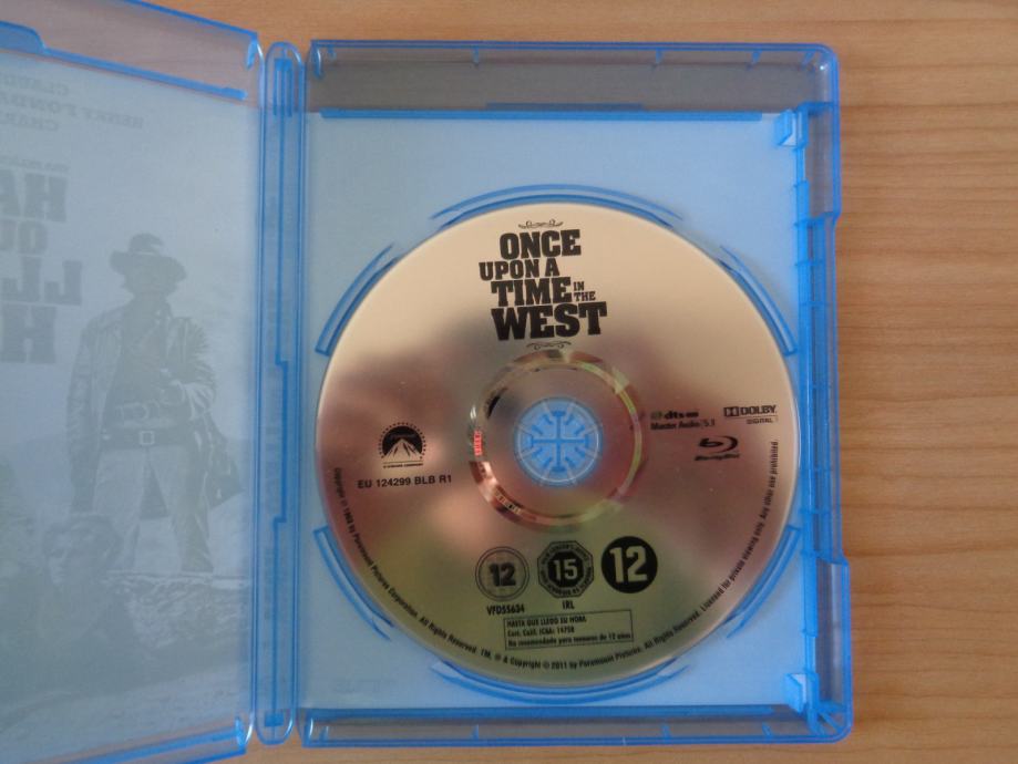 Once Upon a Time in the West (Bilo je nekoč na Divjem zahodu) Blu-ray