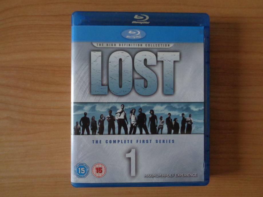 Skrivnostni otok (Lost) 1. sezona na Blu-ray (7 diskov)