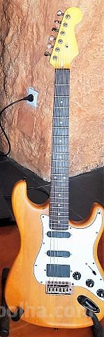 Stratocaster Fender stil, hand made, ročno delo nerabljen menjava