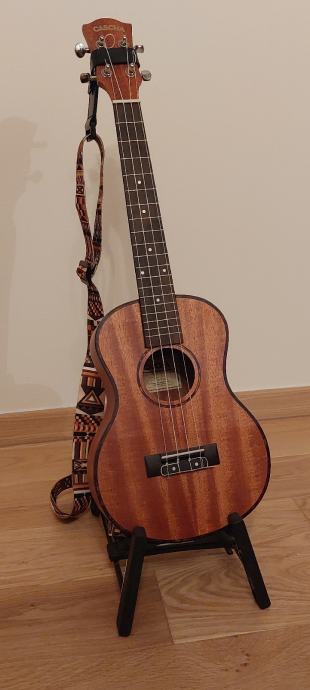 Tenorski ukulele Cascha, super komplet, kot nov!