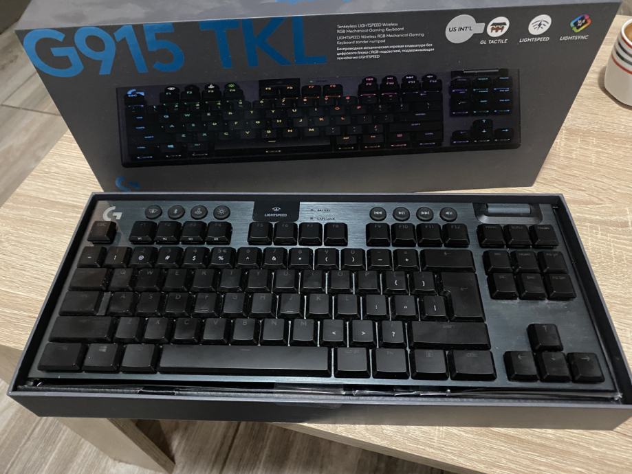 Logitech G915 LIGHTSPEED Tactile