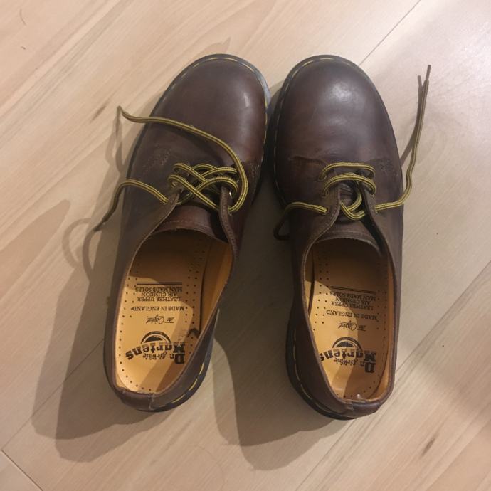 dr. martens čevlji, vel. 41, usnjeni, rjavi