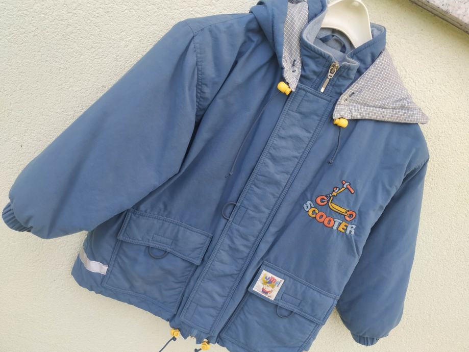 Otroška fantovska zimska jakna