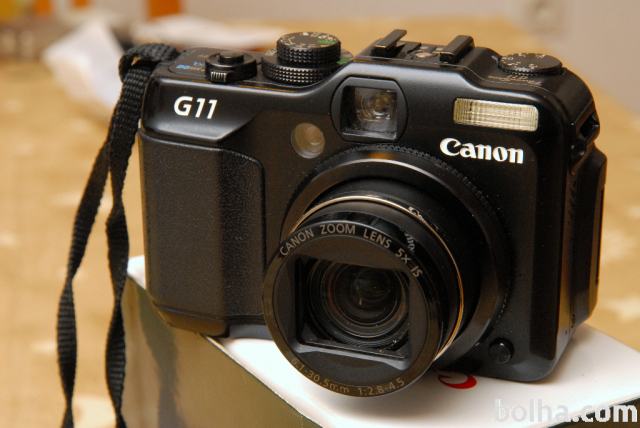 Canon g11, malo rabljen, lepo ohranjen