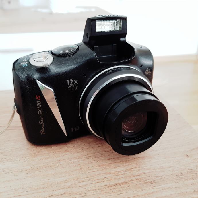 Canon PowerShot SX130 IS črn 12,1 MPx