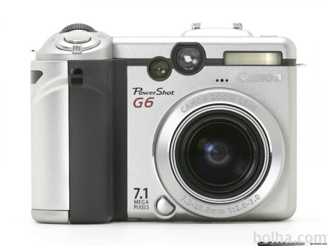 Fotoaparat Canon PowerShot G6