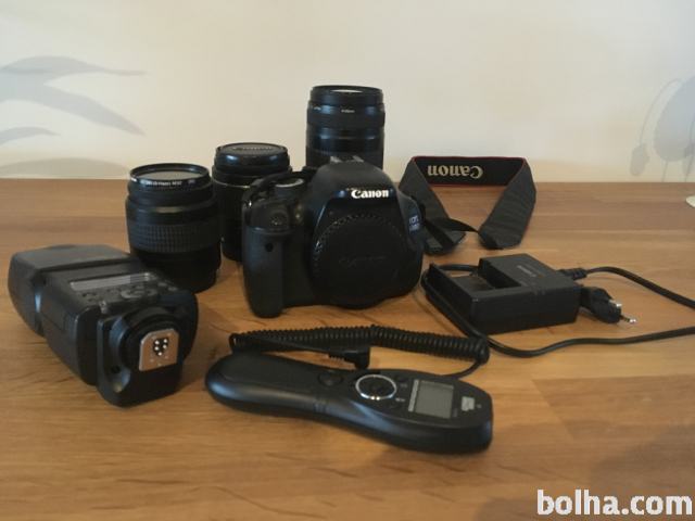 Canon 600D + oprema (Ultimate starter pack)