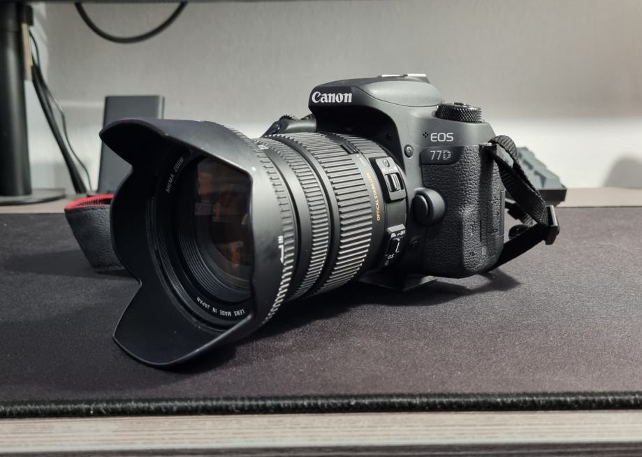 Canon 77D + Sigma 17-50 f2.8 + Canon 50 f1.8