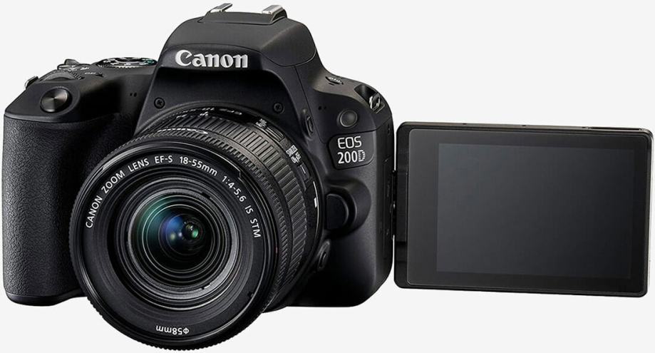 Canon EOS 200D + EF-S 18-55 f/3.5-5.6 + EF 75-300 f/4-5.6 III komplet