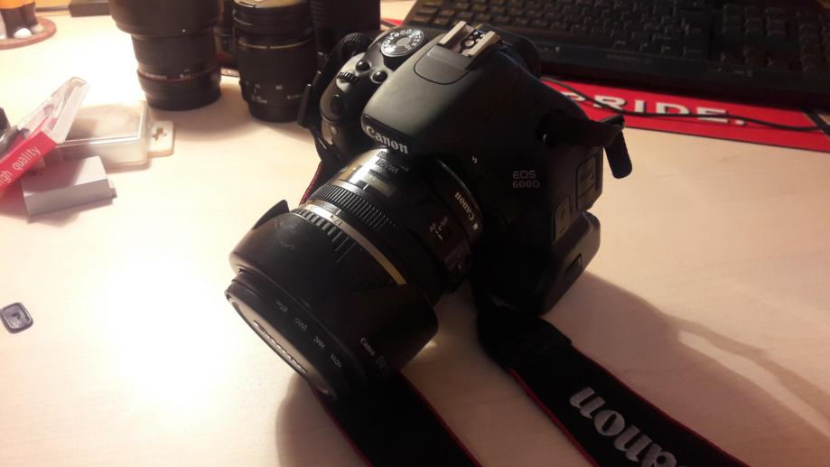 Canon EOS 600D+ oprema